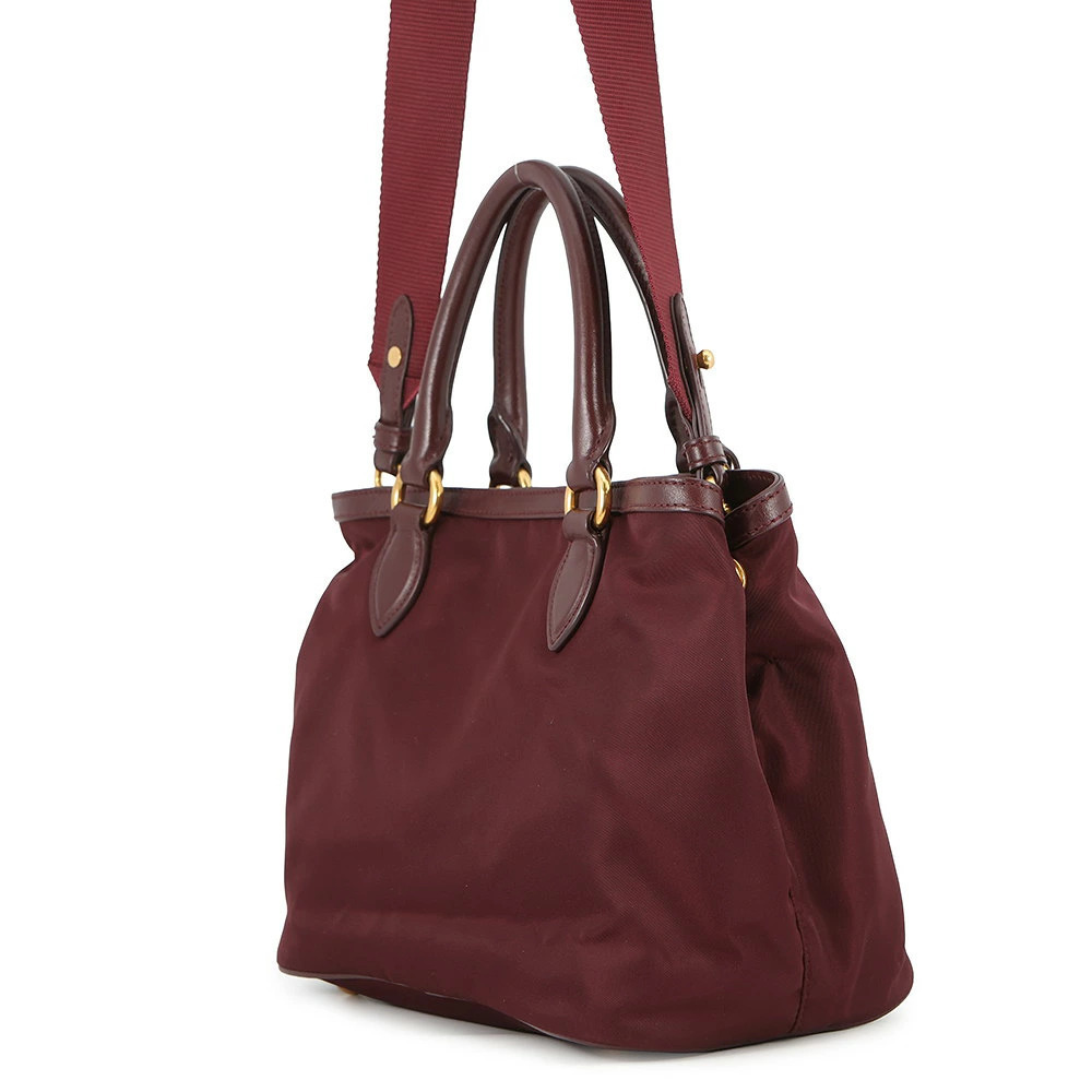 Prada SOFT Leather TESSUTO Bag Handbag